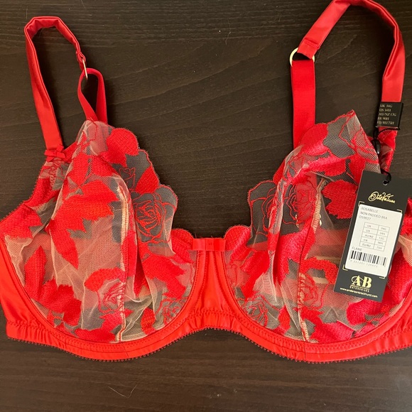 NWT Dita Von Tesse Rosabelle set in Flame red - Picture 2 of 7